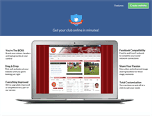 Tablet Screenshot of clubwebsite.com